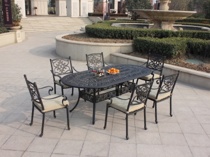 9266T 9151C cast aluminum furniture