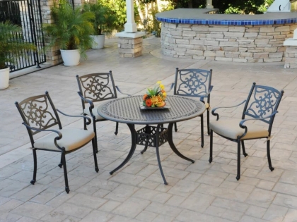 9316T 9151C cast aluminum furniture