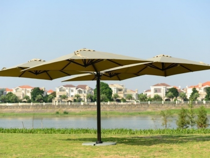 6031 Four heads roman umbrella