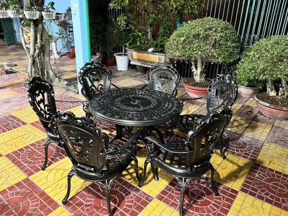 9494C-C cast aluminum furniture
