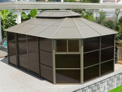 4062 Galvanized iron sheet awning