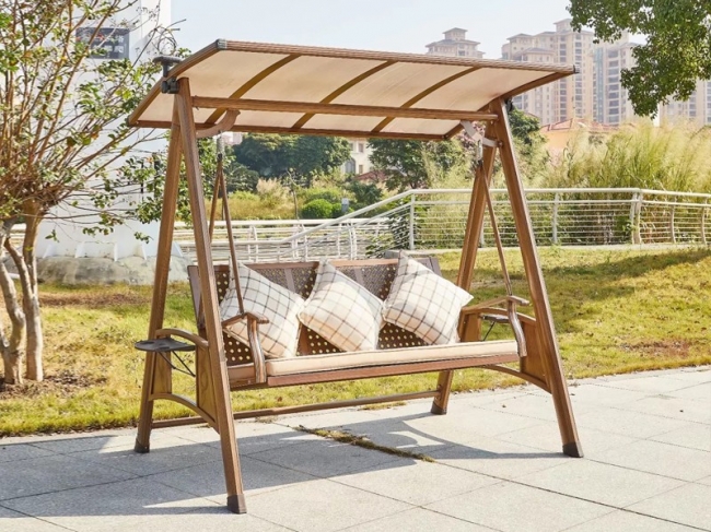 5085 5085B PC sheet canopy swing chair with LED light