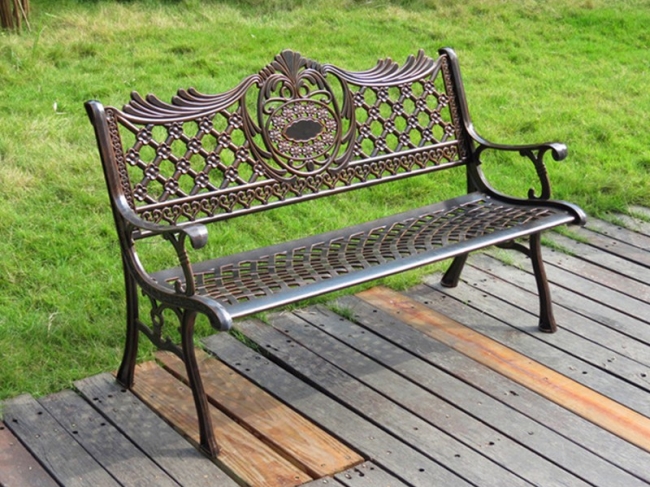 9096C cast aluminium bench
