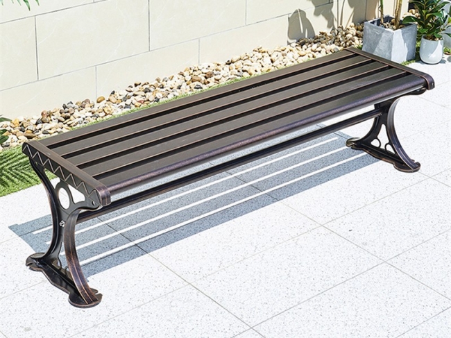 9507C cast aluminium bench
