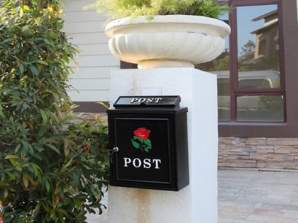 MB002 cast aluminum mail box