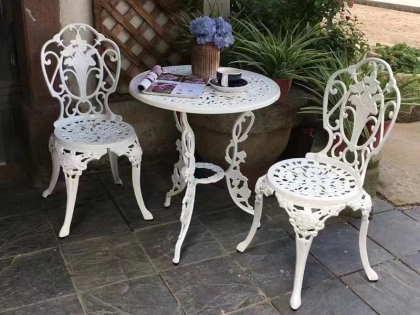 9006T 9006C cast aluminium furniture