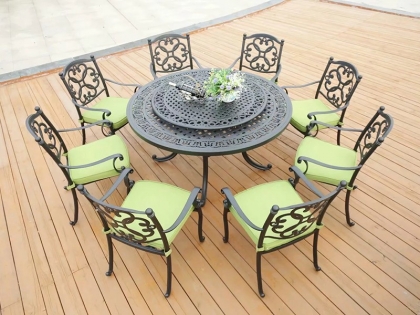 9250T cast aluminum table