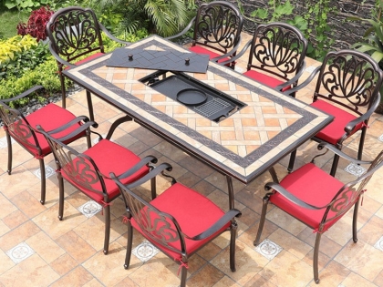 9474T-C cast aluminum furniture
