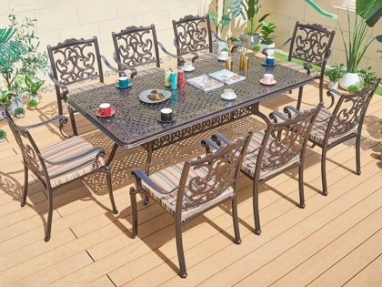 9464T 9521C cast aluminum furniture