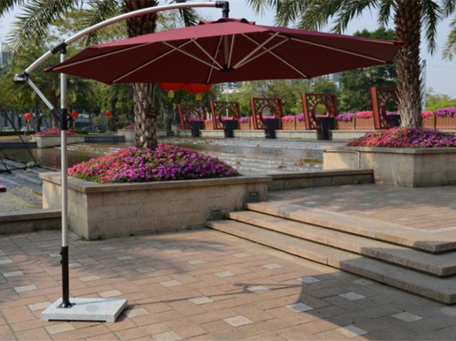 6029 Aluminium column banana umbrella