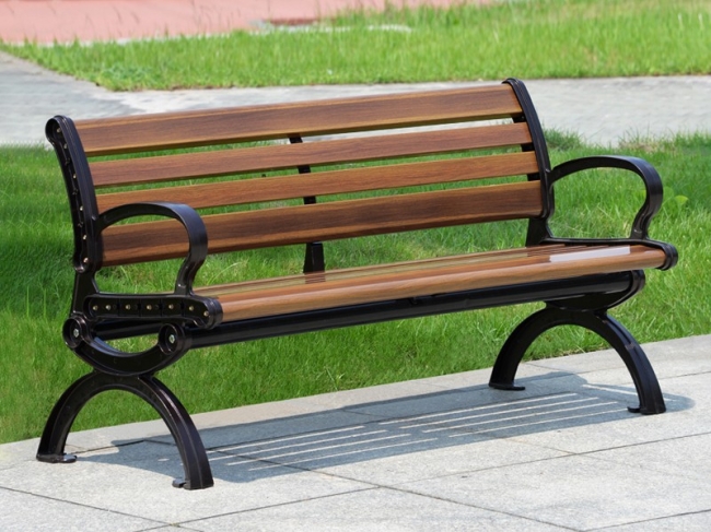 9472C cast aluminium bench